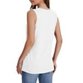 thumbnail image 5 of Womens Tank Tops 2025 Loose Fit Casual Summer Spaghetti Strap Trendy Spring Cute Lace Sleeveless T Shirts, 5 of 7