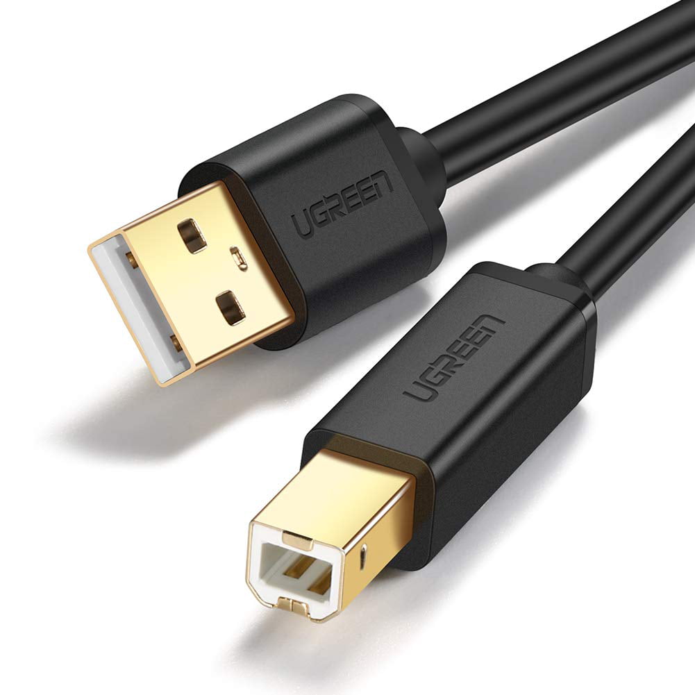 Length : 5M ZZL Printer Cord Hi-Speed USB A/B Cable Printer Scanner Cable Premium Durable for Printer/Scanner/External Hard Drives