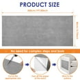thumbnail image 3 of LNGOOR Cat Scratching  Safe Cat Carpet Scratcher 17.8”×197” Cat Scratch Furniture Protector Non-Slip Climbing Cat Scratcher Versatile Cat Carpet for Living Room, 3 of 10