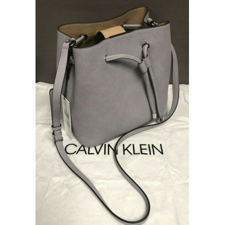 Calvin Klein Gabrianna Novelty Bucket Shoulder Bag, DUSTY lILAC