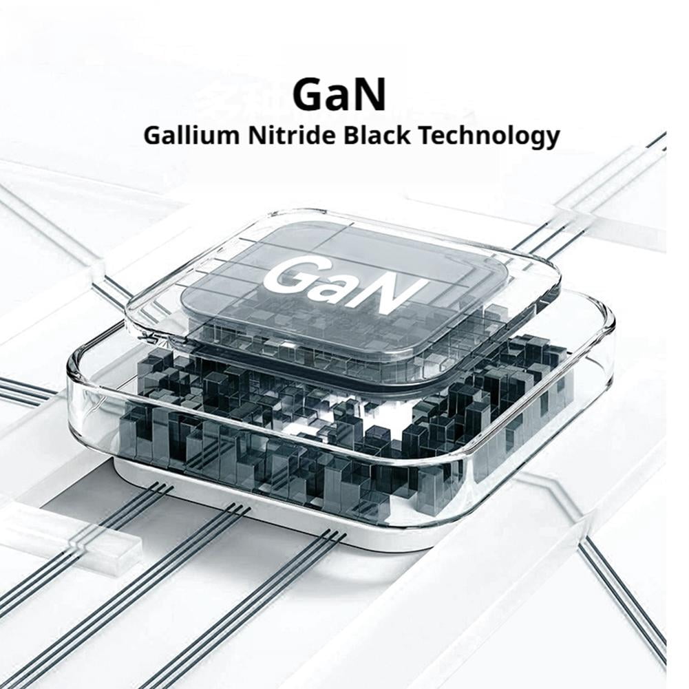 35W GAN Fast PD Charger USB C Ports Retractable Type C Cable TGY