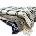 thumbnail image 5 of Farmhouse Living Double Windowpane Plaid Fringe Throw Blanket, 5 of 5