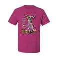 thumbnail image 3 of Dean Russo In My Mind Dog Lover Men's Graphic T-Shirt, Fuschia, XX-Large, 3 of 6