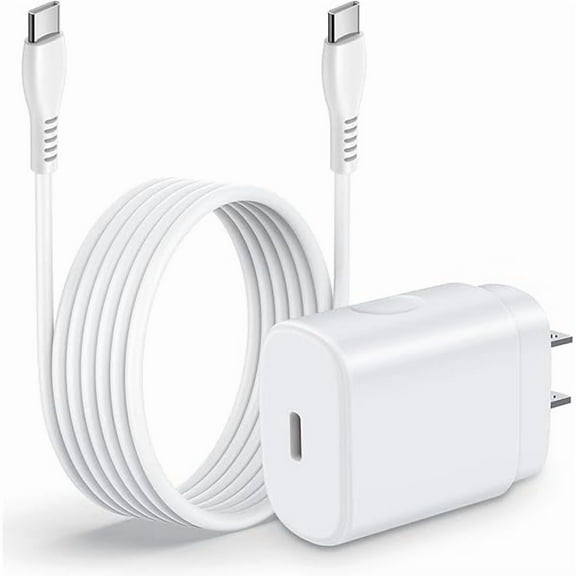 25W Fast Type C Charger Compatible for Samsung Galaxy A16 5G A15 5G A54 A14 5G A25 A53 A23 A03s S25 Ultra S24 FE S23 S22 S21 Z Fold 6 Flip 6,Pixel 9 8 Pro,USB C Charger Block 6FT C Type Charging Cord