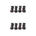 thumbnail image 2 of Methold 4 unids/set de zapatos para cachorros de perro, botas de lluvia impermeables para mascotas de PU, zapatos protectores elásticos antideslizantes Type6 NO6 Methold CBP571994, 2 of 5