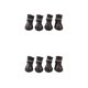 thumbnail image 1 of Greeniant 4 unids/set de zapatos para cachorros de perro, botas de lluvia impermeables para mascotas de PU, zapatos protectores elásticos antideslizantes Type6 NO6 Greeniant CBP571994, 1 of 5