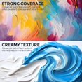 thumbnail image 3 of Set de pintura acrílica Smallbudi, 15 colores, 500 ml, no tóxico, con Acc, 3 of 7