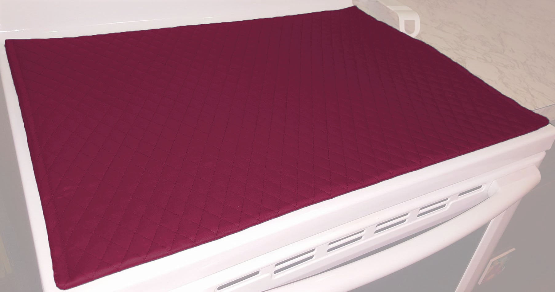 Quilted Cover & Protector for Glass/Ceramic Stove Top by Penny's
