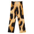 thumbnail image 3 of Leopard Print Pajama Pants Breathable with Pockets Pajamas For Lady Vintage Sleeping Pants Bedroom Homewear, 3 of 6