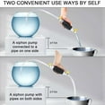 thumbnail image 5 of 2M Aquarium Siphon Hand Pump Portable Manual Water Transfer for Water and Other Common Liquids, 5 of 11