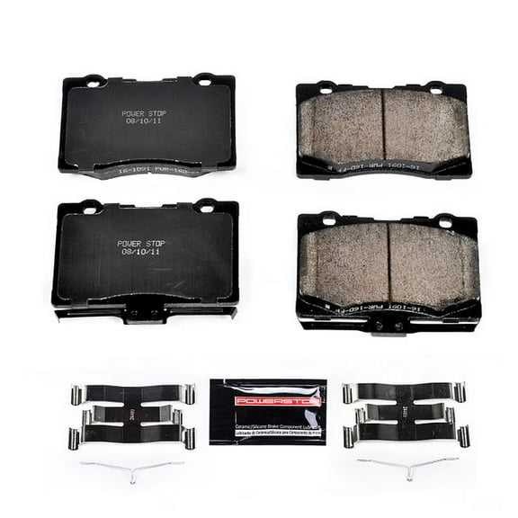 Power Stop Front Z23 Evolution Carbon-Fiber Ceramic Brake Pads Z23-1091