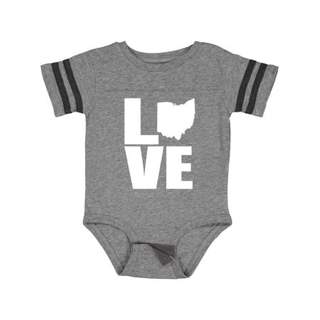 

Inktastic Ohio Love Gift Baby Boy or Baby Girl Bodysuit