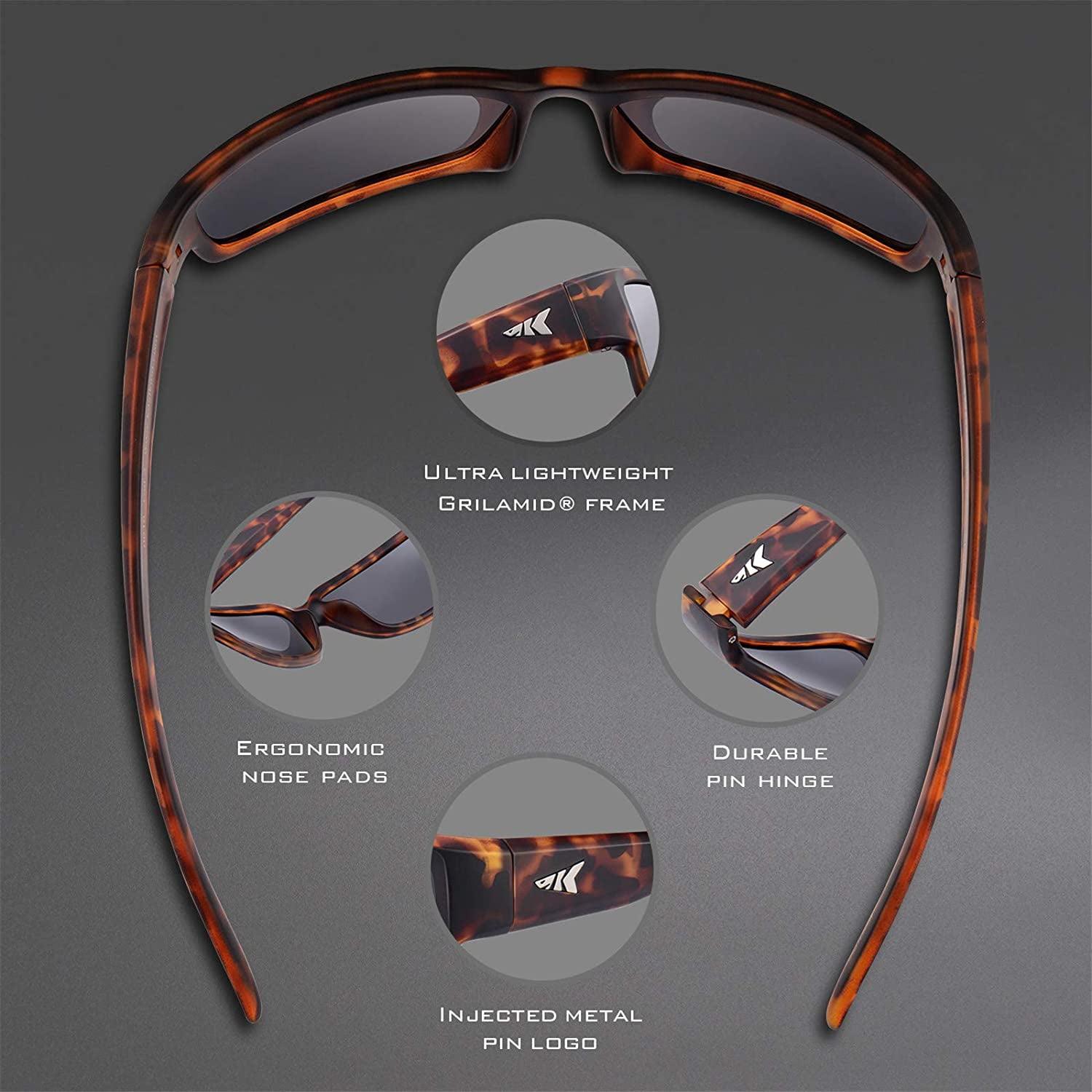 KastKing Skidaway Polarized Sport Sunglasses, UV Protection