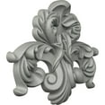 thumbnail image 2 of Ekena Millwork 12 1/2"W x 10 5/8"H x 1 1/2"P Benson Center Flourish Onlay, 2 of 6