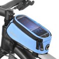 thumbnail image 2 of Touch Screen Bike Handlebar Bag Reflective Front Frame Tube Bicycle Pouch Cycling Front Storage Bag for 4.2in Large Screen, 2 of 7