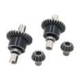 thumbnail image 4 of RC Diferial Diff Gears Accessory Parte resistente 1/14 con engranajes de 2 piñones Actualizaciones fuertes Partes RC Geares diferenciales de automóvil, 4 of 10