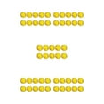 thumbnail image 2 of maskred 10piece Pool Toy - Kids Favorite Water Balls For Hours Of Entertainment Outdoor Activity Reusable Water Balls Colorful Yellow 5Set, 2 of 6