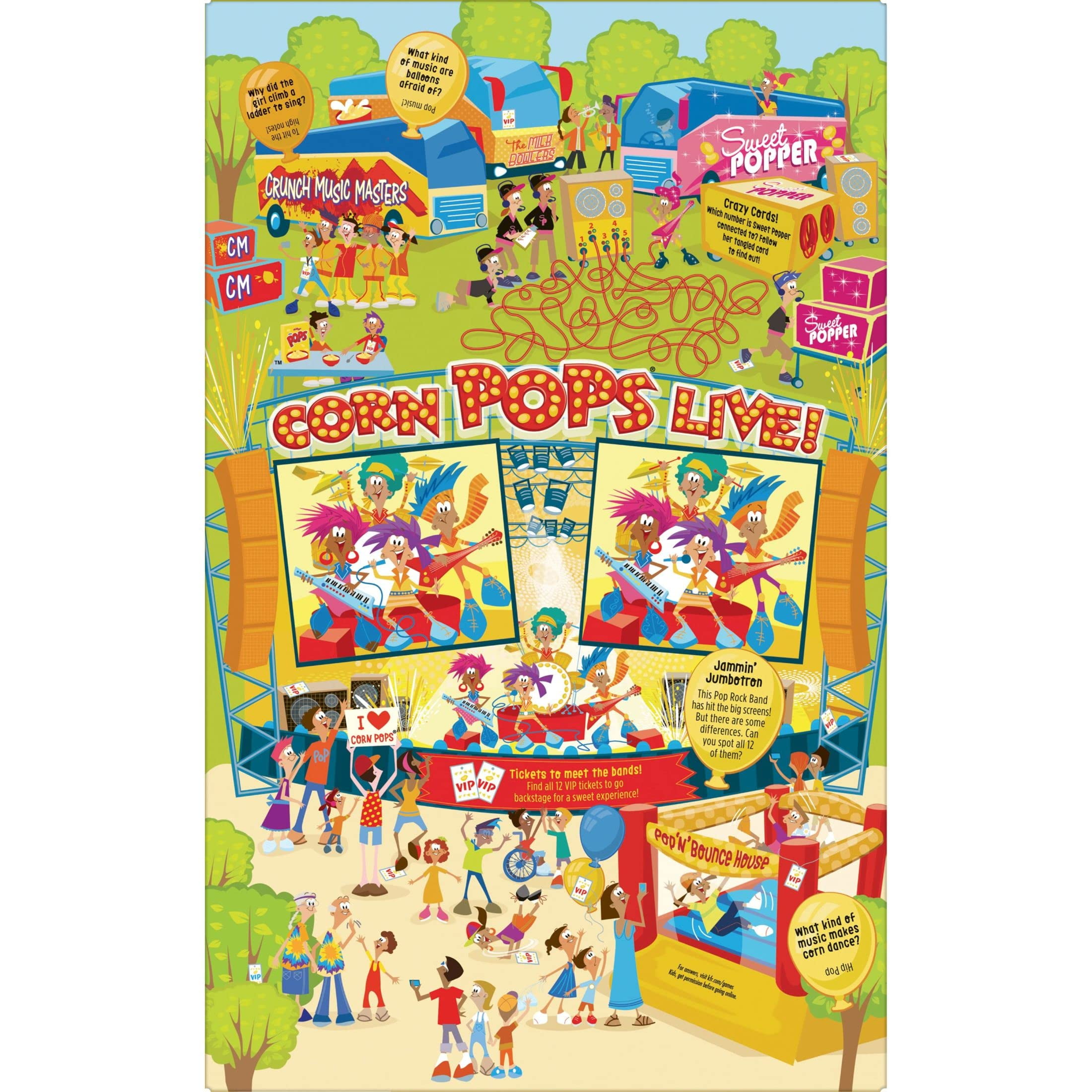 Corn Pops Breakfast Cereal (Pack of 2)