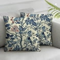thumbnail image 2 of Wuche Spring Floral Birds Pillow Covers Inch Set of 2 for Chinoiserie Flowers Decor Throw Pillows Blue Plant Outdoor Decorative Cushion Cases for Couch Bed Decorations Multiple specifications&nbsp;, 2 of 6