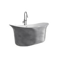 thumbnail image 1 of A&E Bath and Shower CYCLONE SILVER FREESTANDING BATHTUB, 1 of 5