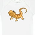 thumbnail image 4 of Inktastic Cute Smiling Bearded Dragon Boys or Girls Baby Bodysuit, 4 of 5