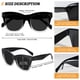 thumbnail image 3 of WEMOOTANTS Gafas de Sol de Lectura Extragrandes 1,5 para Mujer Lectores Negros y Transparentes a Pleno Sol 1,00 1,25 1,50 1,75 2,00 2,25 2,75 3,00 3,50 4,00, 3 of 6