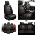 thumbnail image 6 of Car seat covers, full set of breathable PU leather seat covers, universal interior style, suitable for sedans, trucks, and SUVs., 6 of 7