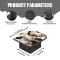 thumbnail image 2 of Hitch Cover Fits For 2-Inch Hitch,Three Cows Close-Up Portraitrubber Trailer Hitch Cover Tube Plug Insert,Car Exterior Accessories, Receiver Tube Hitch Plug, 2 of 6