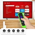 thumbnail image 3 of TOFOTL 3Pcs Roku Remote Cover, Glow in The Dark Easy to Find, Fluorescent TV Remote Case Covers Compatible with TCL Hisense roku TV, Sharp Roku TV, Roku Streaming, 3 of 5