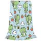 thumbnail image 2 of Balery Cute Floral Frog Manta de Felpa Suave y Acogedora – Cobija de Franela Aterciopelada para Cama, Lavable y Cálida para Sofá, Mascotas, Transpirable-60"x50", 2 of 7