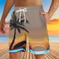 thumbnail image 2 of Traje De Baño Shorts De Imprimir Playa Bañadores Para Hombre, 2 of 7
