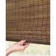 thumbnail image 5 of Chicology 36"W x 64"H Moose Cordless Bamboo Roman Shades, Natural Woven Wood, Light Filtering, Safe for Kids & Pets, 5 of 7