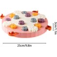 thumbnail image 2 of 1 Uds. (rosa) rompecabezas para perros, juguete rompecabezas de alimentación lenta para gatos, juguete rompecabezas para mascotas para cachorros, caja de juguetes de entrenamiento IQ ER, 2 of 5
