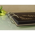 thumbnail image 4 of Custom Rustic Wedding Guest Book Personalized Wooden Floral Engraved Bride & Groom Photo Albums, 4 of 5