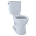 thumbnail image 1 of Toto CST243EF-01 1.28 GPF Close Couplé Toilette Ronde&44; Coton Blanc, 1 of 1