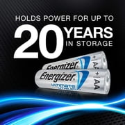 Energizer AA Ultimate Lithium Batteries 4 Pack