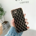 thumbnail image 2 of Compatible with iPhone 12 Case, Shockproof Slim Glitter Pretty Full Protection Bumper Soft Silicone Girls Women Cover Case for iPhone 12 -Black, 2 of 9