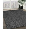 thumbnail image 2 of Ahgly Company Indoor Square Mid-Century Modern Mid Gray Solid Area Rugs, 8' Square, 2 of 6