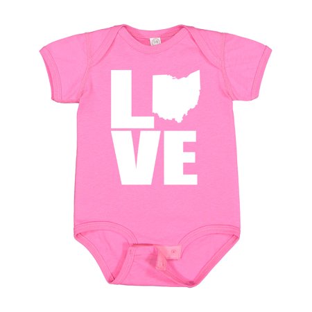 

Inktastic Ohio Love Gift Baby Boy or Baby Girl Bodysuit