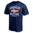 thumbnail image 2 of Men's Navy Los Angeles Dodgers Team America's Pastime T-Shirt, 2 of 3