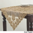 thumbnail image 2 of Saro Lifestyle Hand Beaded Design Tablecloth, 2 of 5
