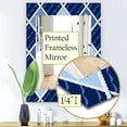 thumbnail image 5 of DESIGN ART Designart 'Anchor and Sailboat On Blue Waves' Traditional Mirror - Vanity Printed Mirror 27.6 in. wide x 39.4 in. high, 5 of 5