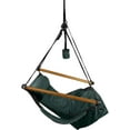 thumbnail image 3 of Hammaka Hanging Hammock Air Chair, Wooden Dowels, Green, 3 of 11