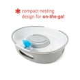 thumbnail image 4 of Asiento de Entrenamiento para ir al baño 3 en 1 Skip Hop Go Time Blanco y Gris, 4 of 5
