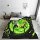 thumbnail image 5 of Manta de viaje de felpa suave de Rick y Morty para dormitorio, sala de estar, sofá, oficina, regalo para todas las estaciones para mujeres, hombres, niñas y niños, 5 of 7