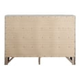 thumbnail image 3 of Champagne Dresser With Support - Center Mounted Metal Guides Silver Fully Assembled For Immediate Use, 3 of 5
