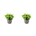 thumbnail image 2 of Redempat Plastic Easy To Clean Artificial Succulent Realistic Appearance Long-lasting Durability Eco-friendly newyellowbabysbreath 2Set, 2 of 6