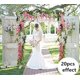 thumbnail image 5 of Piezas de 6,6 pies/pieza, corona de glicina de filigrana Artificial, flor de glicina Artificial, decoración Floral para jardín y boda, 5 of 7
