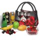 thumbnail image 3 of Easygdp Red Wine Rose Bolsa de Almuerzo Insulada Reutilizable, Bolsa de Mano y Bandolera para Oficina, Trabajo, Viajes, 3 of 6