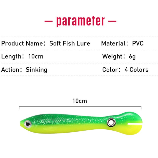 Cebos 10cm 6g Bionic Loach Señuelos de Pesca Hundimiento Artificial Suave (D) 4pcs Sywqhk Para Estrenar